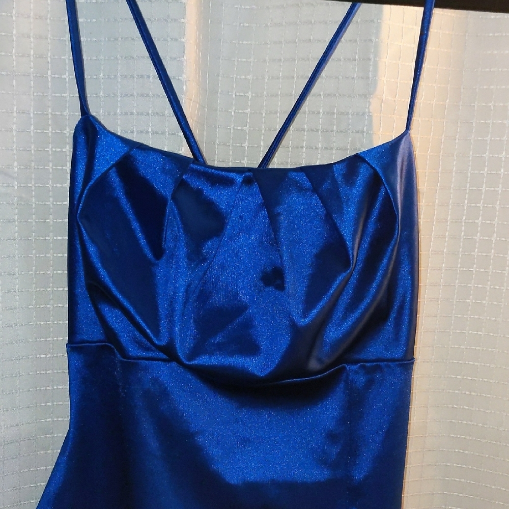 Blue Q Midnight Blue Mini Dress size M bodycon